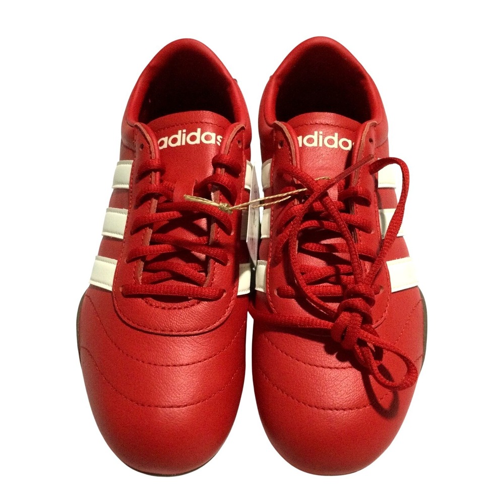 Adidas Grand Court Lo Red White Sneakers JQ9691 Mens 3.5 Womens 5 NEW